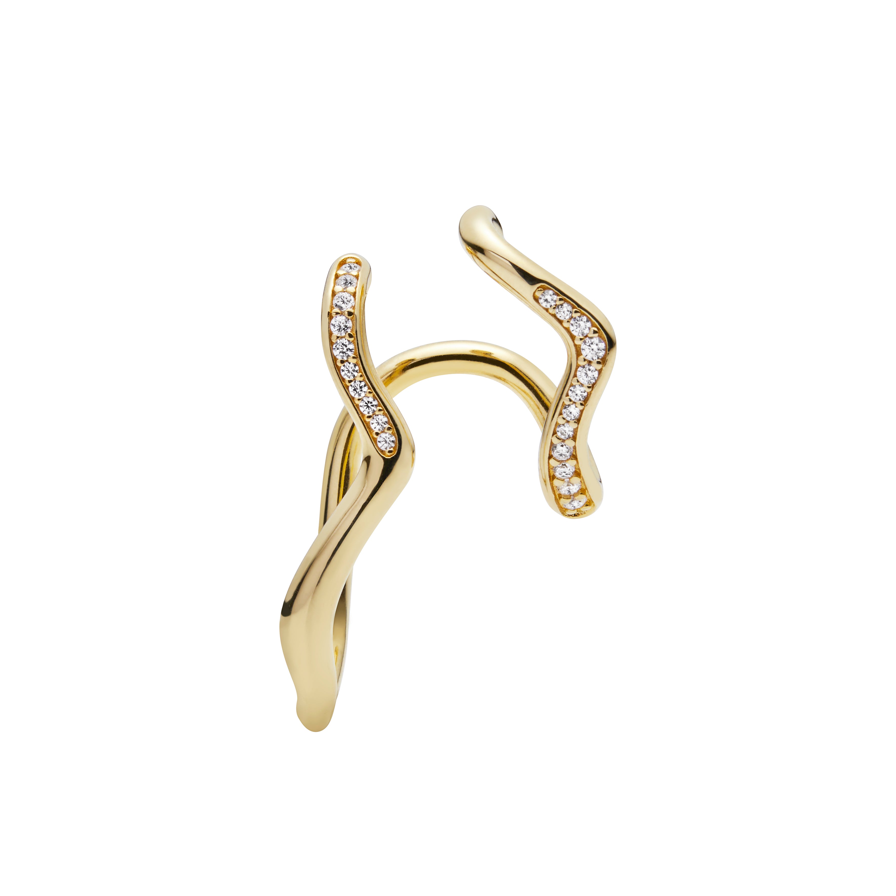 Yasmin earcuff - forgyldt